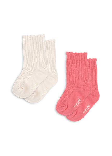 Konges 2 Pack Pointelle Socks