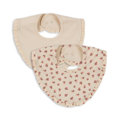 Konges 2 Pack Frill Bib ~ Bloomie