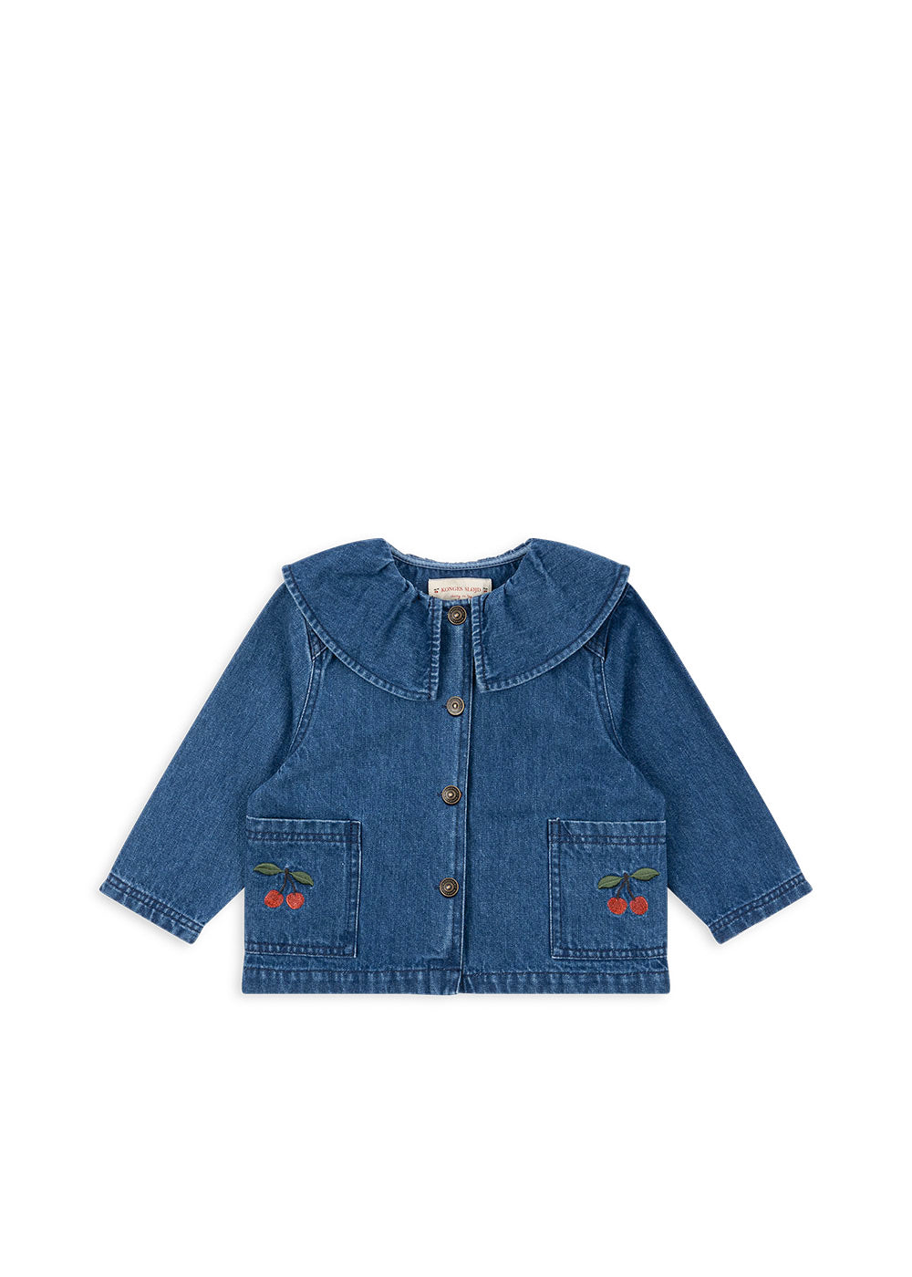 【MUCENT】CALNE CHINA COLLAR DENIM SHIRT CALNE CHINA COLLAR DENIM SHIRT (UNISEX) - MUCENT | 60