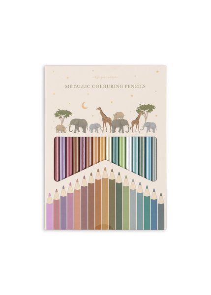 Konges Metallic Coloring Pencils
