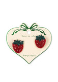 Konges 2 Pack Strawberry Beaded Hair Clip
