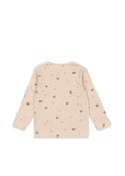 Konges Ella LS Tee GOTS ~ Cherry Coeur