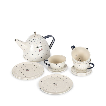 Konges Tea Set ~ Blue Dot