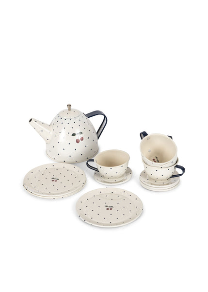 Konges Tea Set ~ Blue Dot