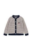 Konges Barli Cardigan ~ Navy Stripe
