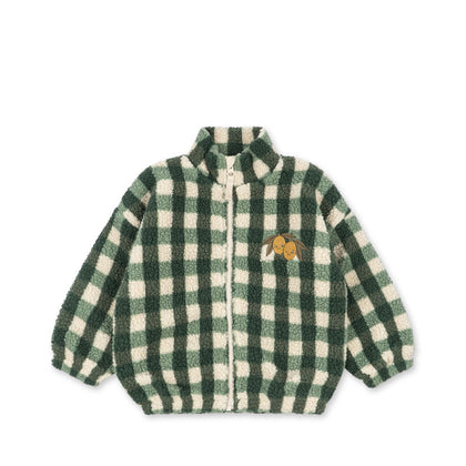 Konges Sloejd Jody Teddy Jacket ~ Green Check