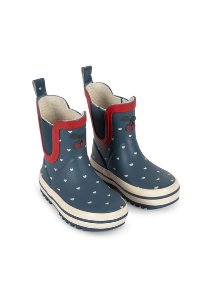 Konges Rain Boot ~ Heart Blues