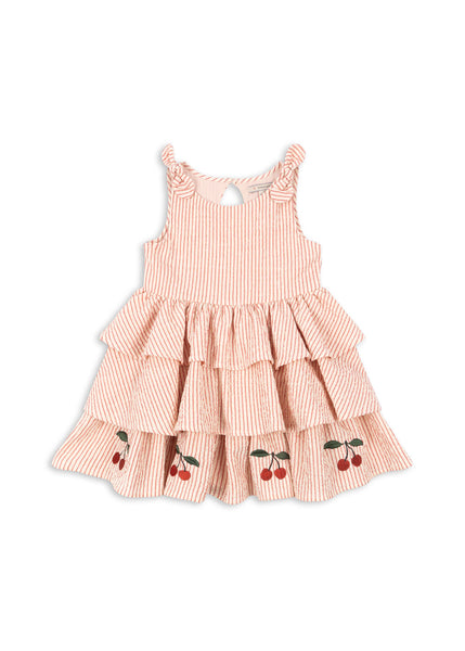 Konges Ellie Dress GOTS ~ Amour Stripe