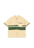 Konges Hai Knit Shirt ~ Banana Creme