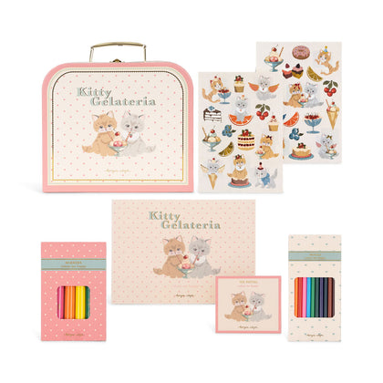 Konges Little Artist Set ~ Kitty Friends