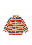 Konges Jody Teddy Jacket ~ Tangerine Stripe