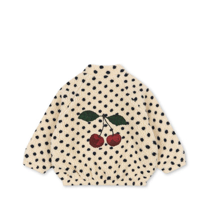 Konges Jody Embroidery Teddy Jacket ~ Dot Lumiere