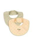 Konges Basic 2 Pack Bibs ~ Coeur Golden