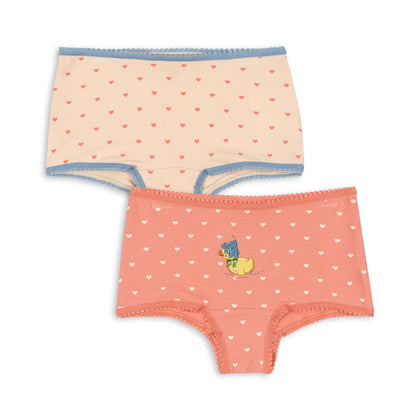 Konges Sloejd Basic 2 Pack Hipster ~ Teddy Coeur