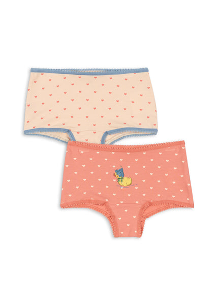 Konges Sloejd Basic 2 Pack Hipster ~ Teddy Coeur