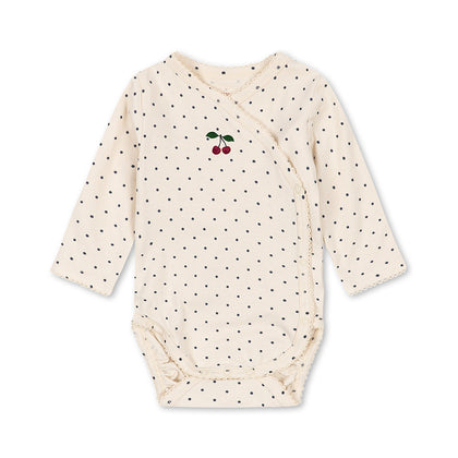 Konges Newborn Onesie ~ Blue Dot