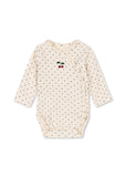 Konges Newborn Onesie ~ Blue Dot