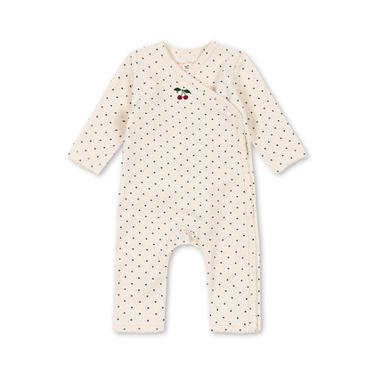 Konges Newborn Onesie ~ Blue Dot
