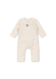Konges Newborn Onesie ~ Blue Dot