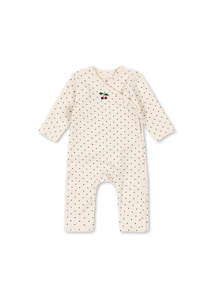 Konges Newborn Onesie ~ Blue Dot