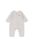 Konges Basic Zip Onesie ~ Stripe Como