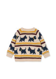 Konges Belou Knit Sweater ~ Piccolo Scottie