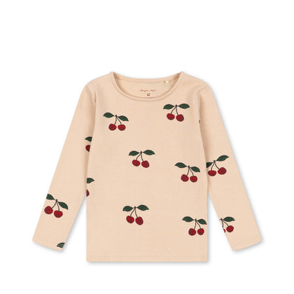 Konges Ella LS Tee GOTS ~ Ma Grande Cerise