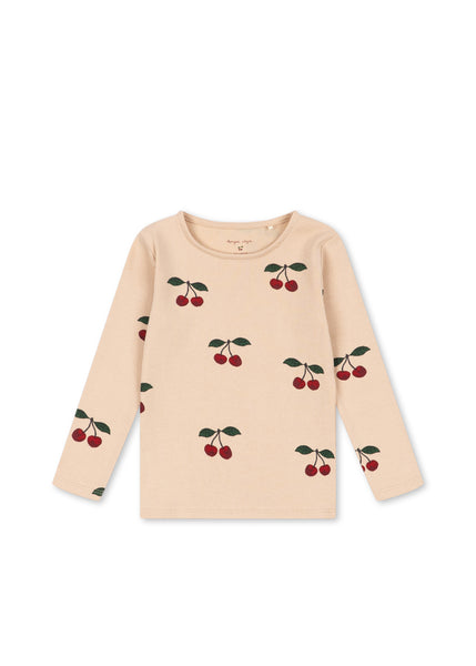 Konges Ella LS Tee GOTS ~ Ma Grande Cerise