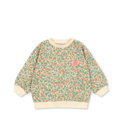 Konges Loupy Lou Print Sweatshirt~ Carlie Verde
