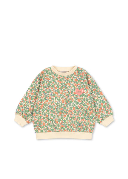 Konges Loupy Lou Print Sweatshirt~ Carlie Verde