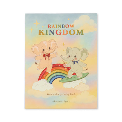 Konges Rainbow Watercolor Book