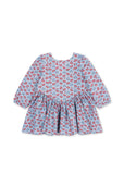 Konges Avi LS Bow Dress ~ Lumina Blue
