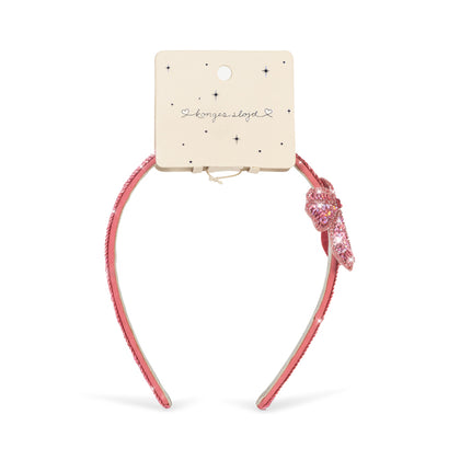Konges Sequin Bow Headband