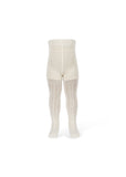 Konges Wool Pointelle Tights ~ Off White