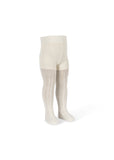 Konges Wool Pointelle Tights ~ Off White
