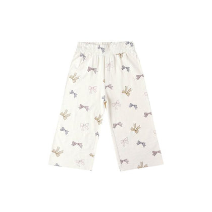 Rylee + Cru Wide Leg Pant ~ Bows