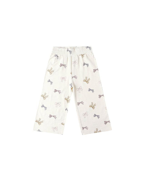 Rylee + Cru Wide Leg Pant ~ Bows
