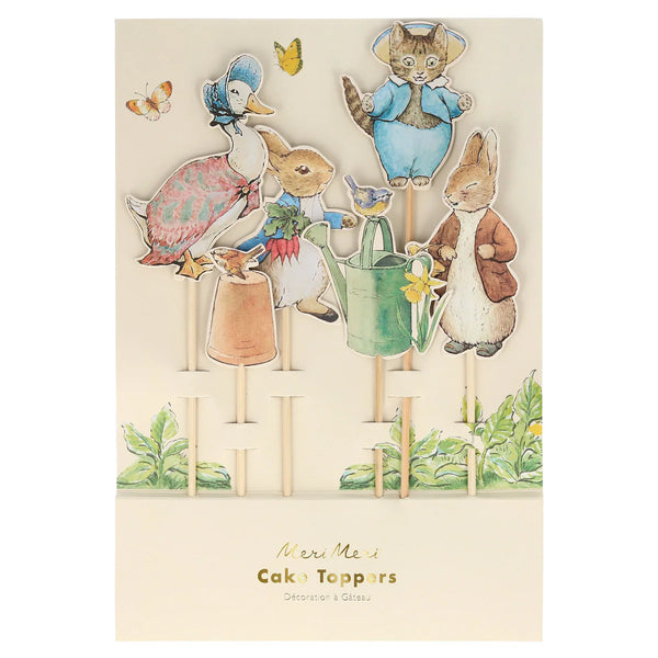 Meri Meri Peter Rabbit™ & Friends Cake Toppers