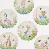 Meri Meri Peter Rabbit™ Reusable Small Plates 6 Playes