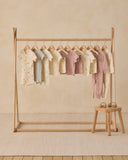 Quincy Mae Summer Pajama Set ~ Mauve Ditsy