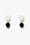 Chan Luu Peony Drop Earrings White MOP