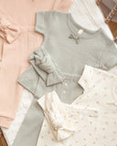 Quincy Mae Pointelle Tee + Legging Petit ~ Fleur