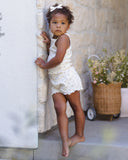 Quincy Mae Pointelle Tank + Shortie Set ~ Petit Fleur