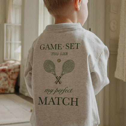 Konges Spotty Polo ~ Off White Melange