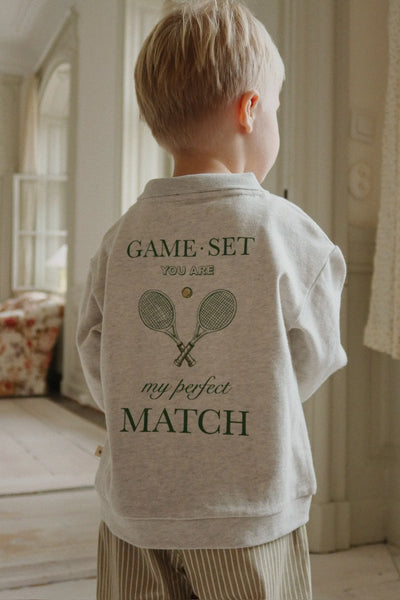 Konges Spotty Polo ~ Off White Melange