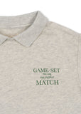 Konges Spotty Polo ~ Off White Melange