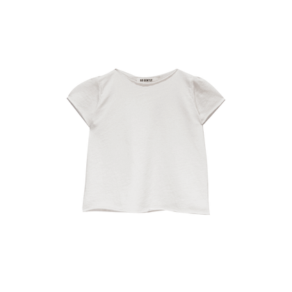 Go Gently Nation French Terry Puff Tee~ Natural