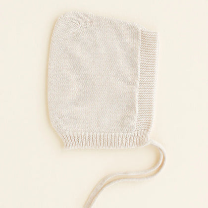 Hvid Pixie Bonnet Isidor ~ Cream