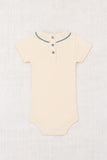 Misha & Puff Short Sleeve Scout Onesie ~ String