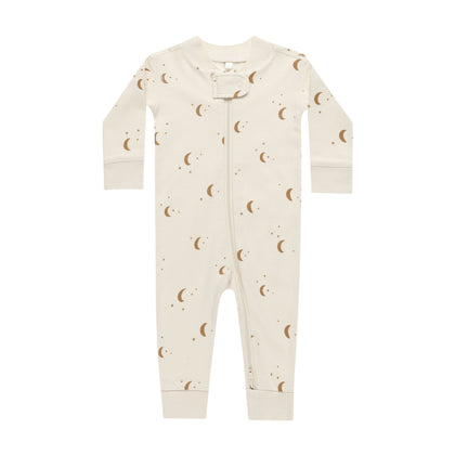 Quincy Mae Zip Long Sleeve Sleeper ~ Moons